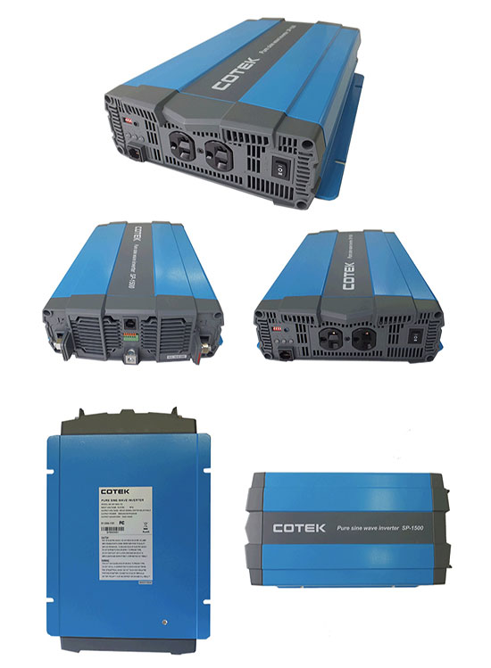 2022特集 COTEK コーテック 正弦波DC-ACインバーター SPシリーズ 出力1500W/電圧12V SP1500-112 SP150  内装用品 FONDOBLAKA